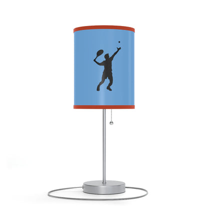 Lamp on a Stand, US|CA plug: Tennis Lite Blue