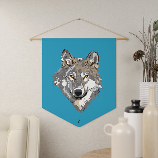 Pennant: Wolves Turquoise