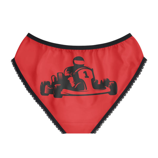 Women's Briefs: Racing Red