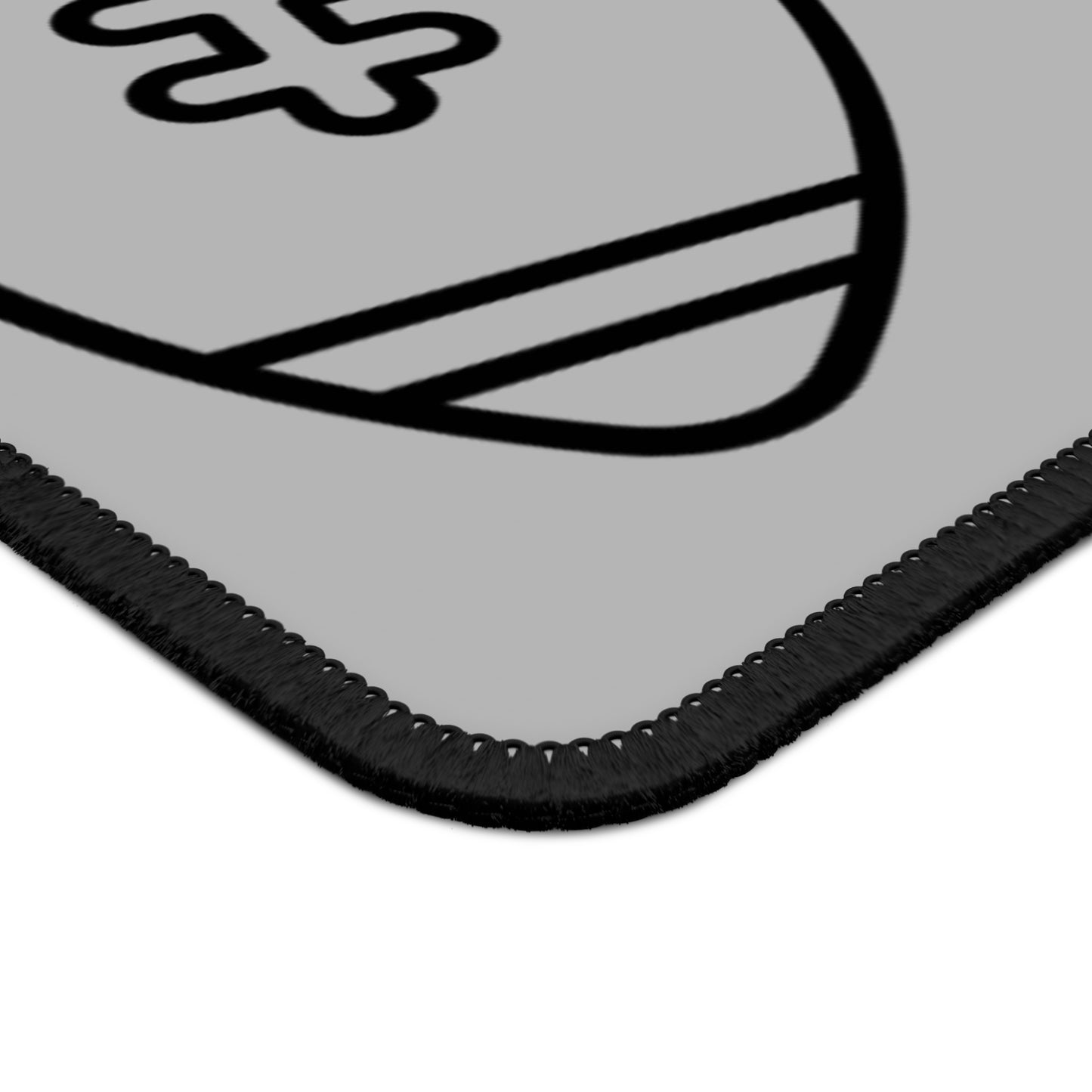 Gaming Mouse Pad: Football Lite Grey