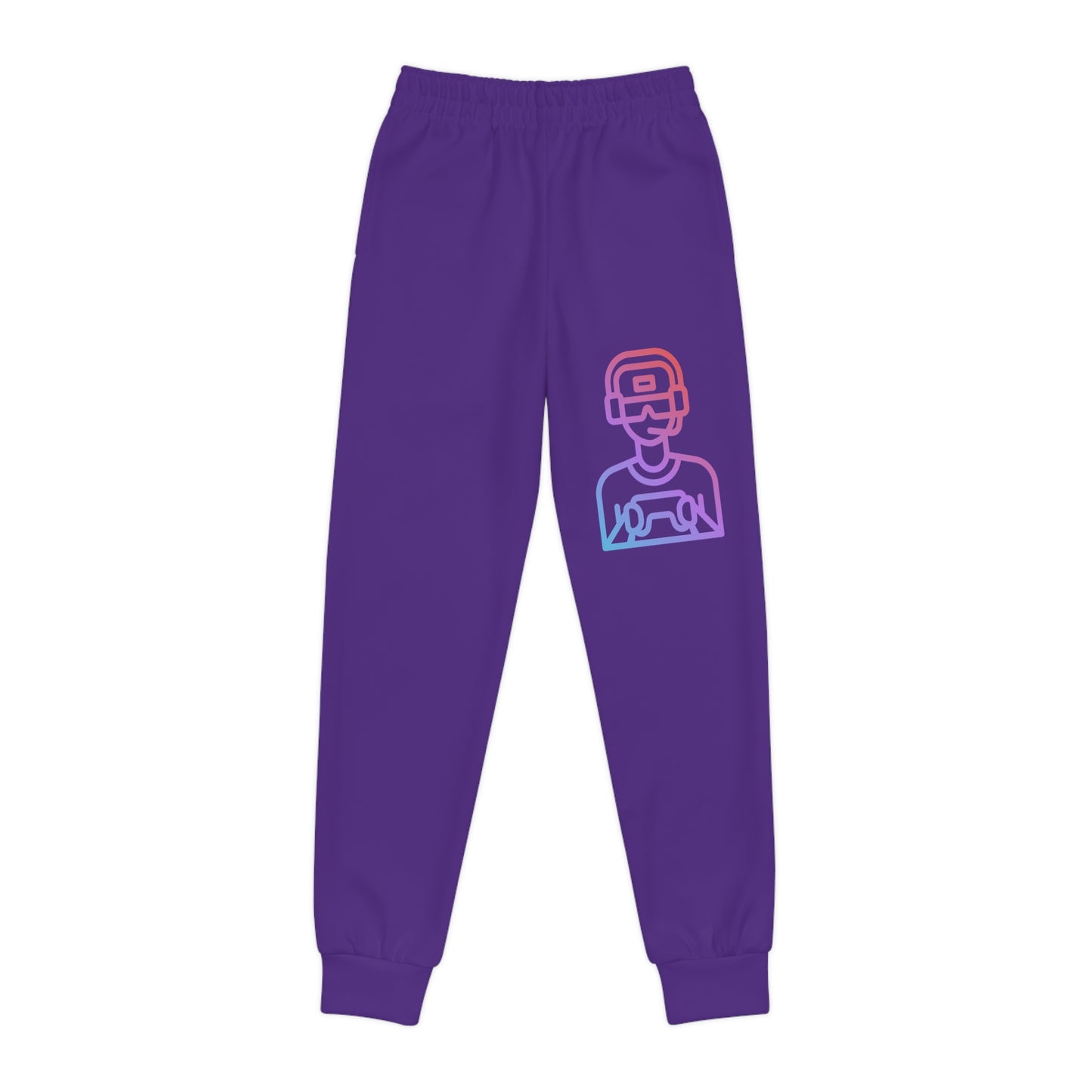 Youth Joggers: Gaming Purple