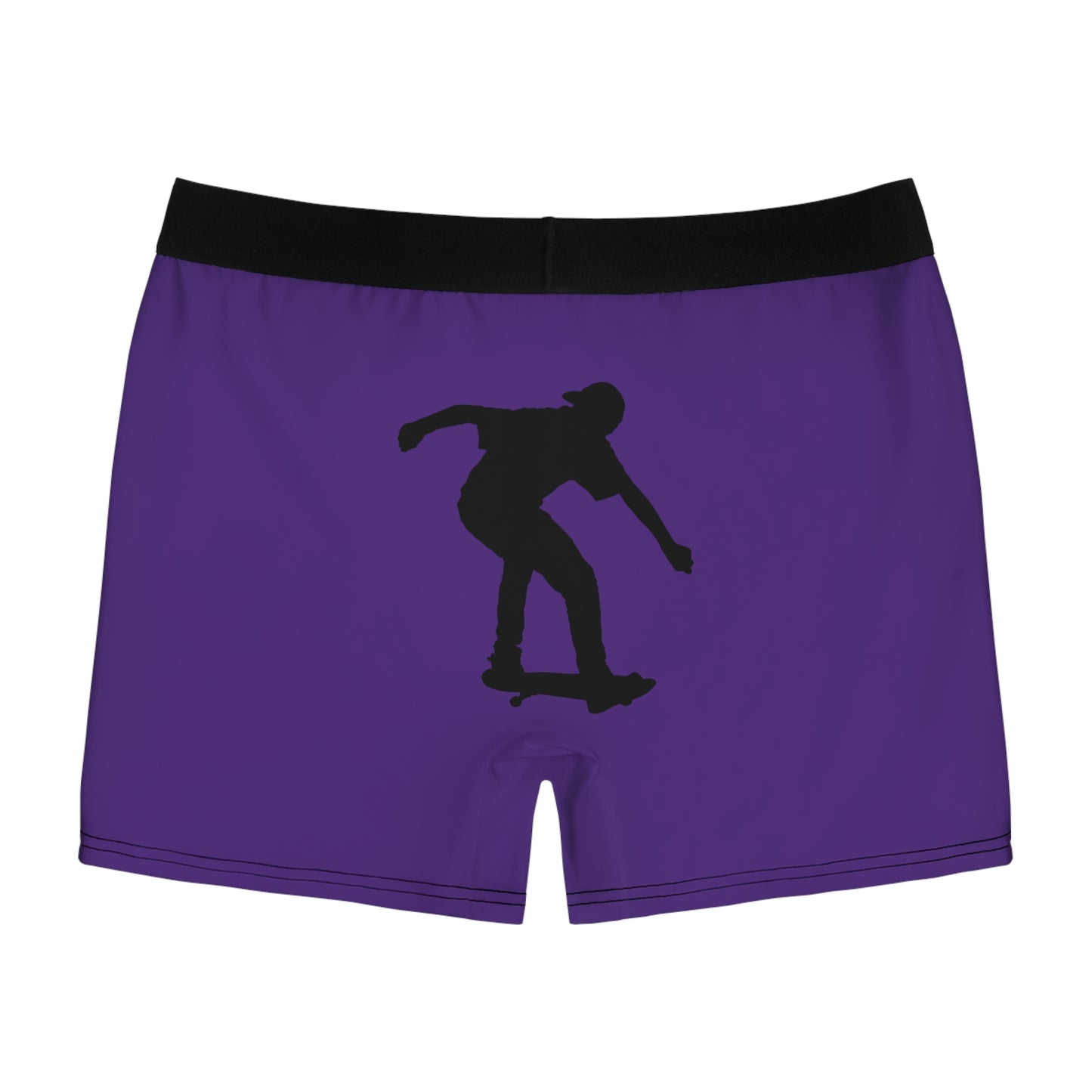 Men's Boxer Briefs: Skateboarding Purple