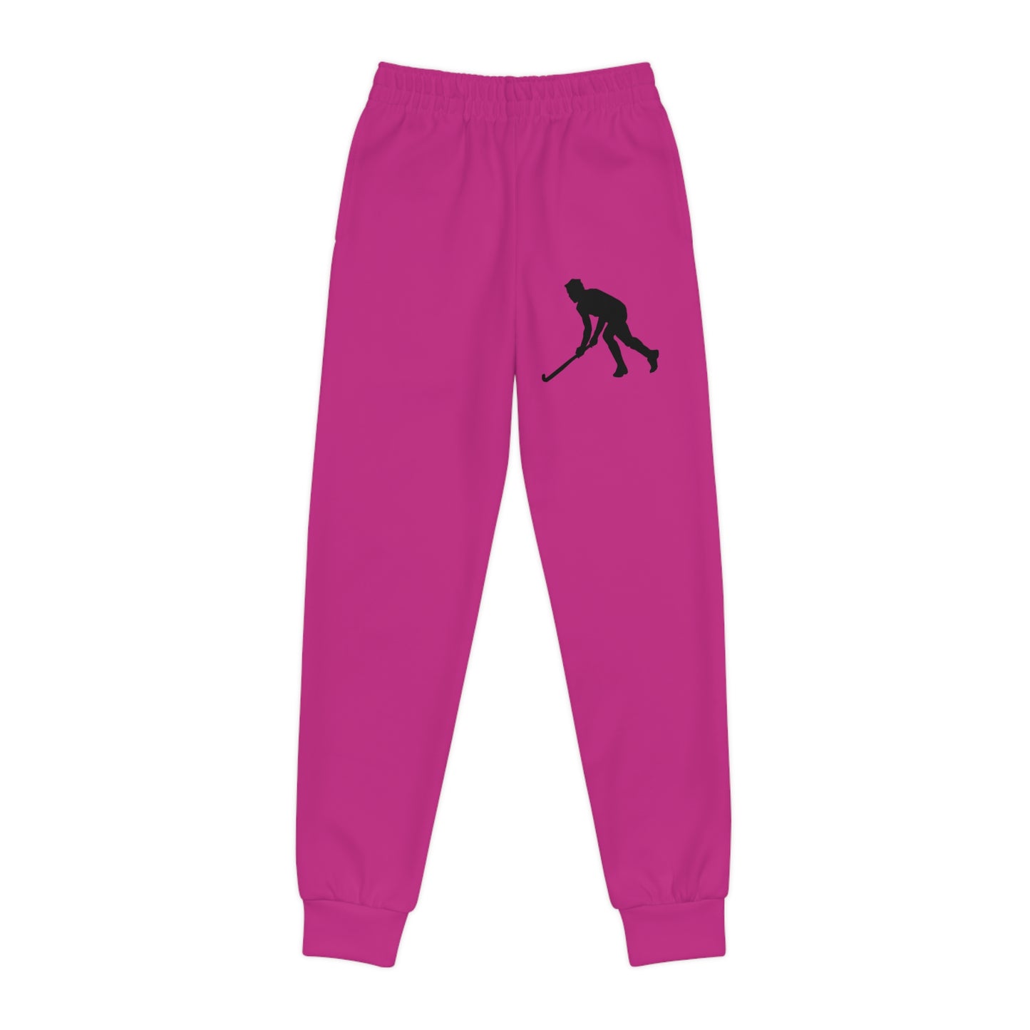 Youth Joggers: Hockey Pink