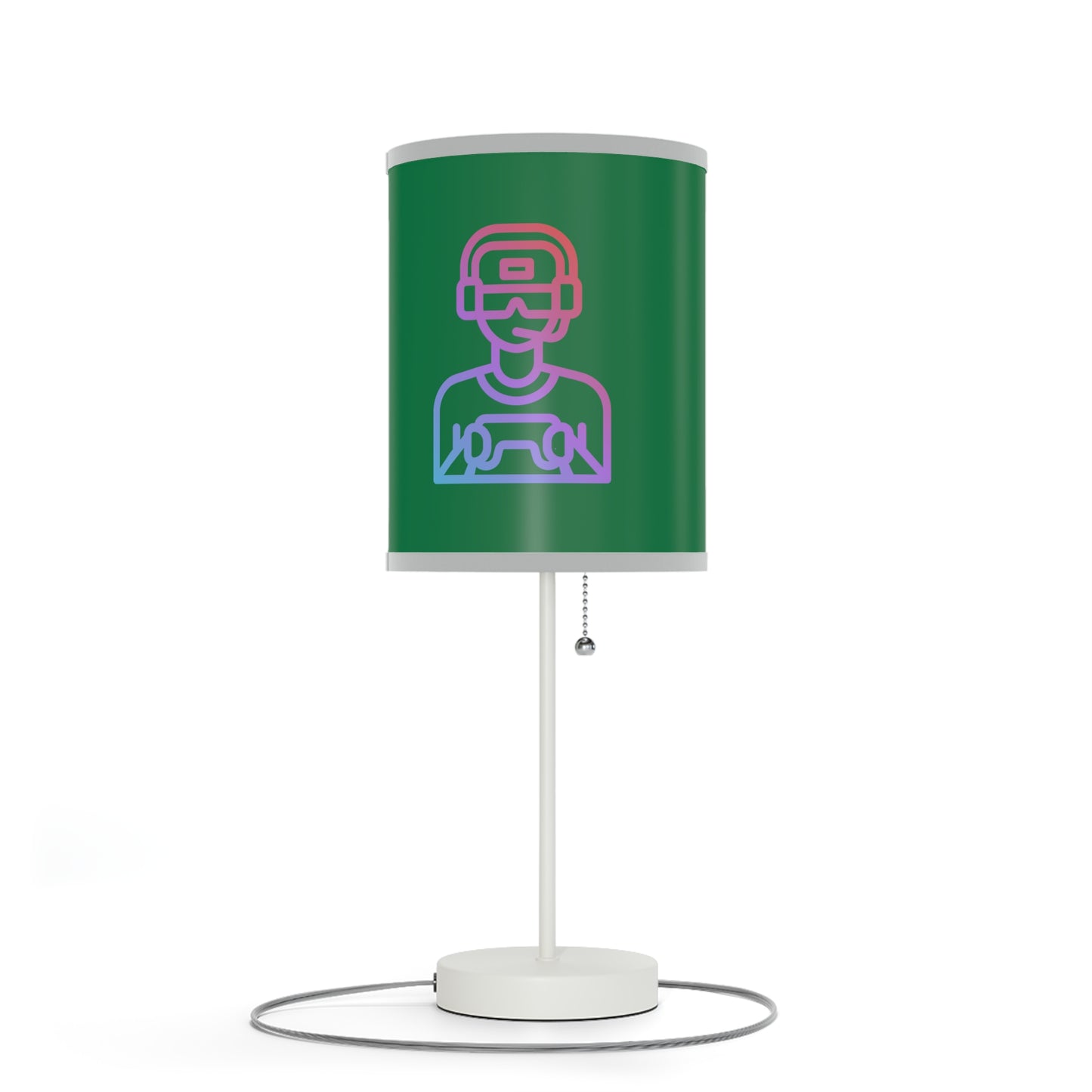 Lamp on a Stand, US|CA plug: Gaming Dark Green 