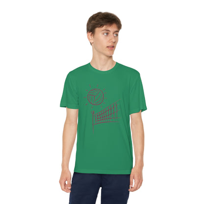 Youth Competitor Tee #1: Volleyball 