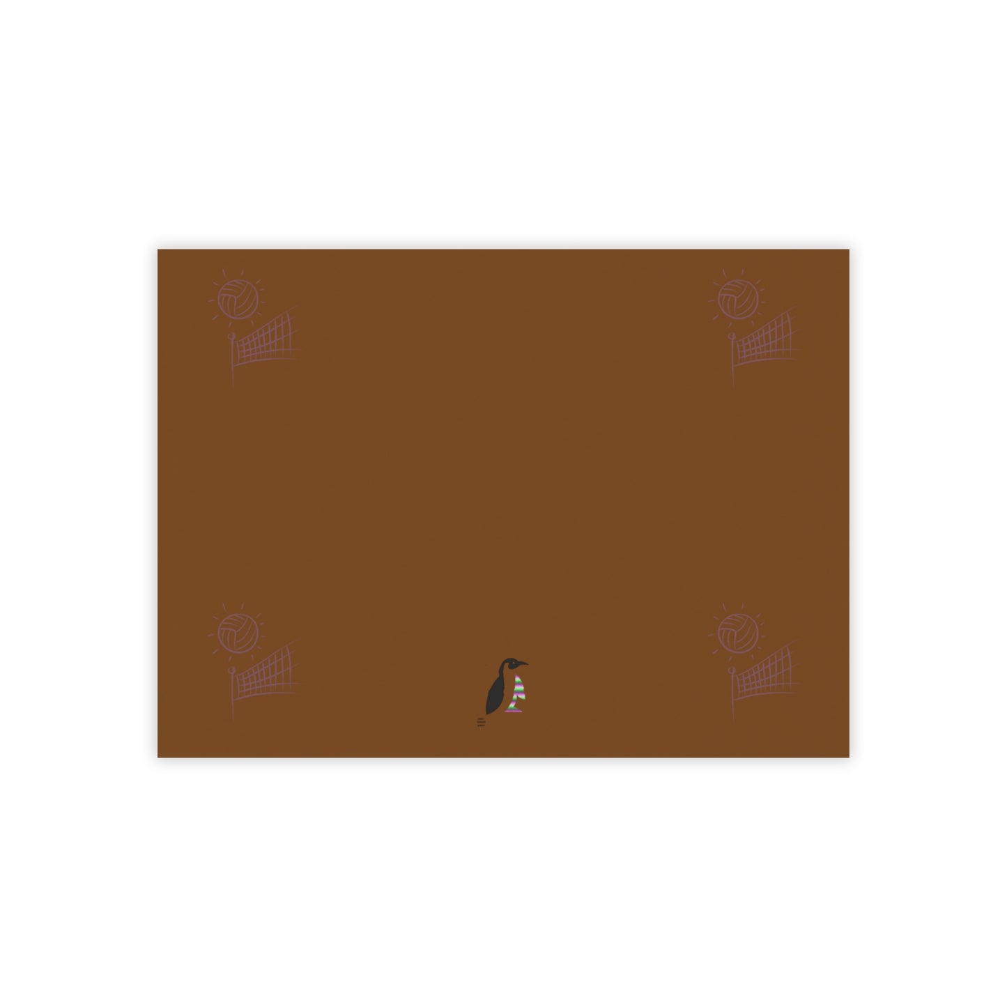 Post-it® Note Pads: Volleyball Brown