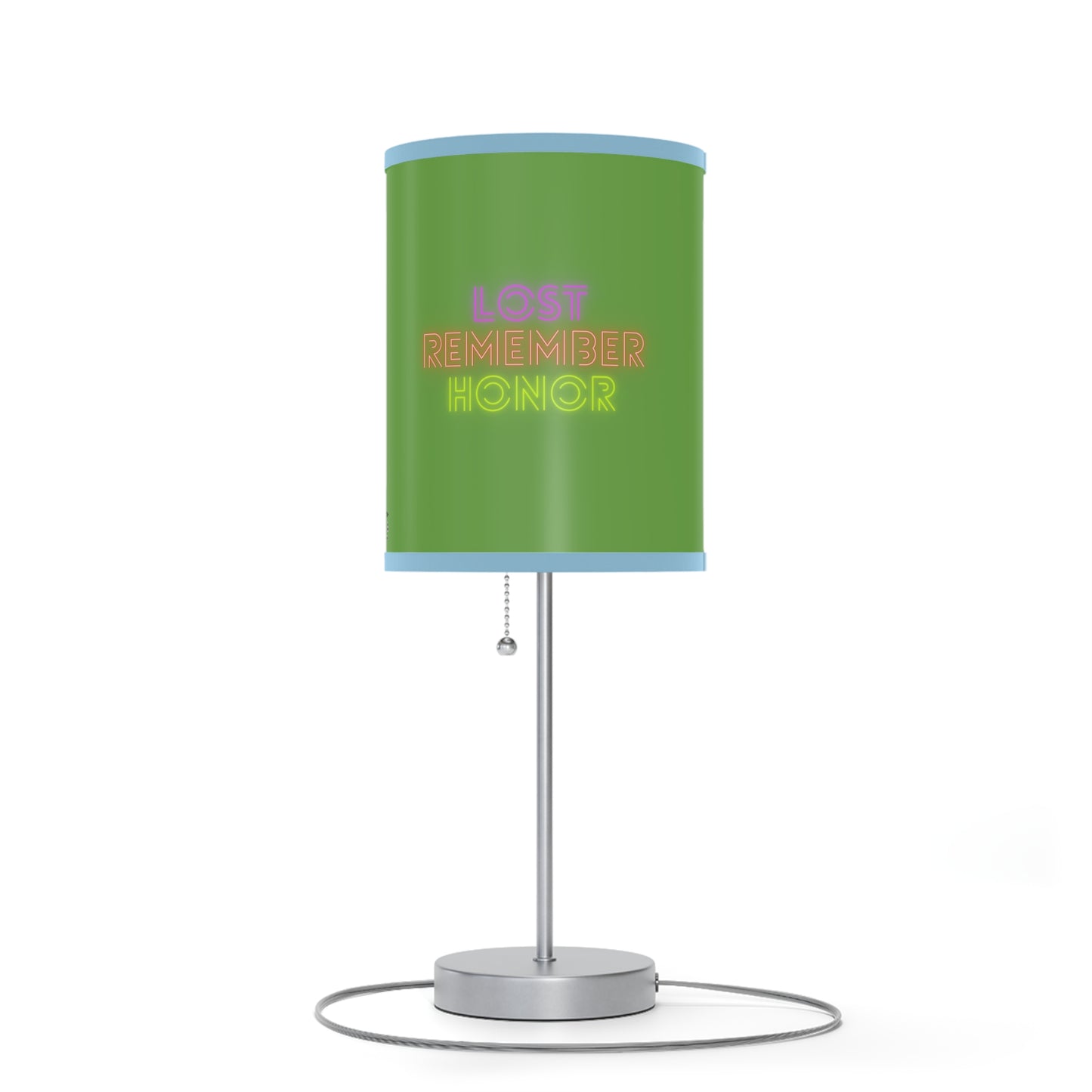 Lamp on a Stand, US|CA plug: Hockey Green