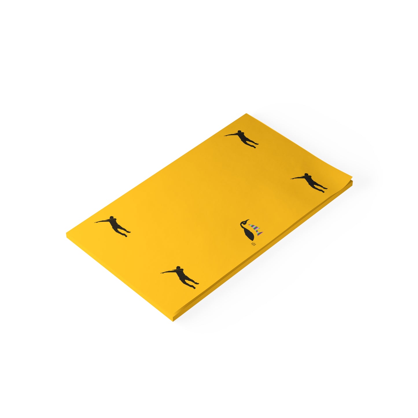 Post-it® Note Pads: Dance Yellow