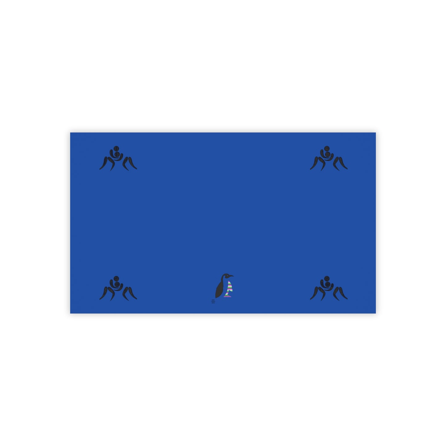 Post-it® Note Pads: Wrestling Dark Blue