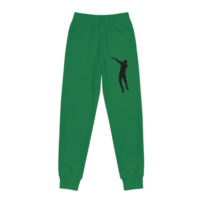 Youth Joggers: Dance Dark Green