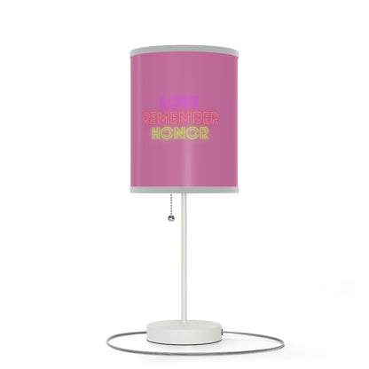 Lamp on a Stand, US|CA plug: Soccer Lite Pink