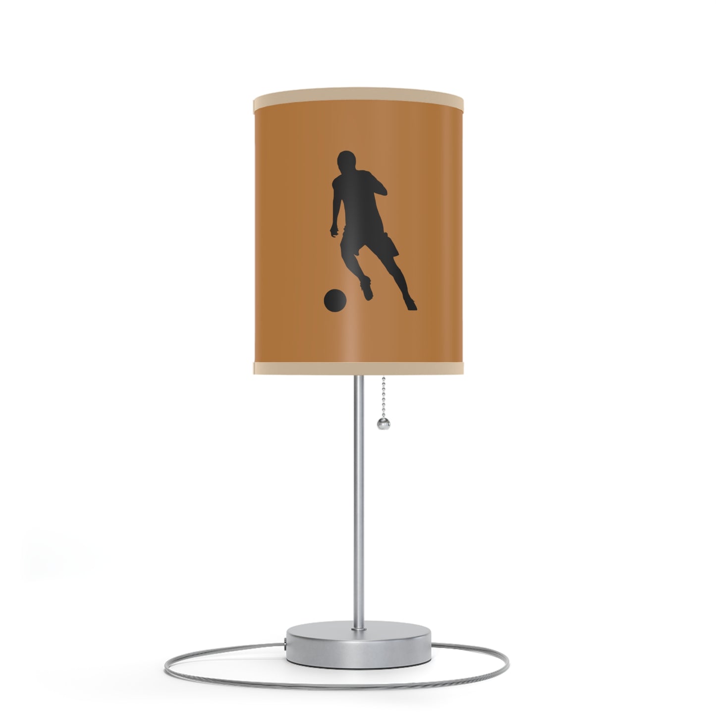 Lamp on a Stand, US|CA plug: Soccer Lite Brown