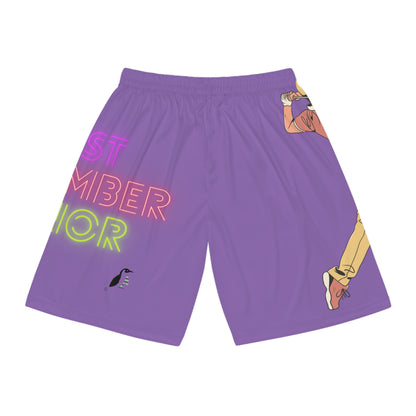 Basketball Shorts: Golf Lite Purple