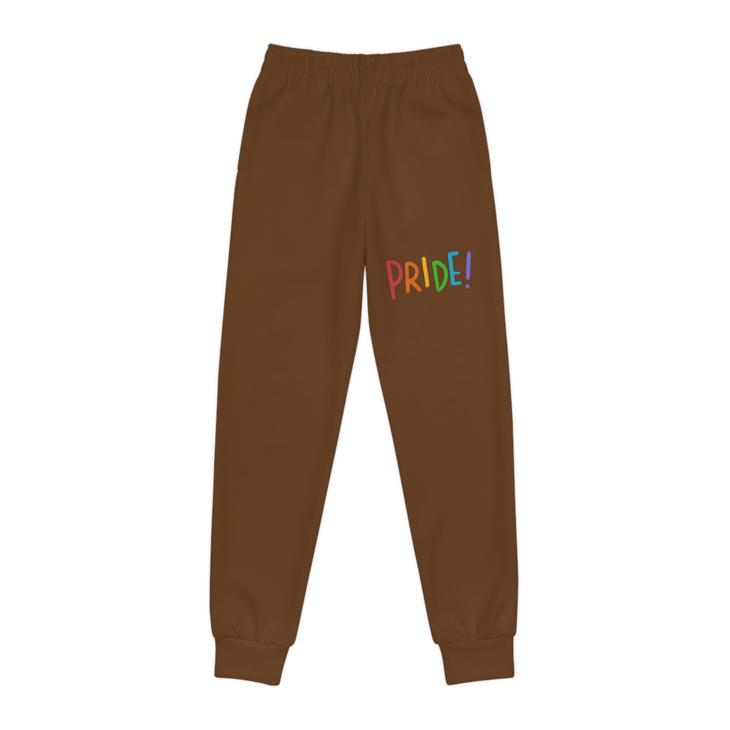 Youth Joggers: LGBTQ Pride Brown