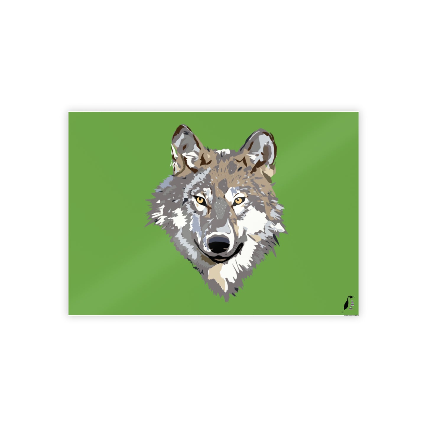 Gloss Posters: Wolves Green