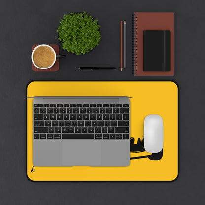 Desk Mat: Racing Yellow