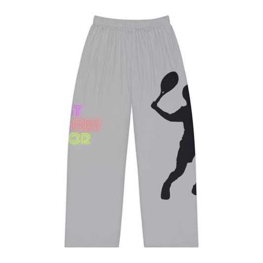 Women's Pajama Pants: Tennis Lite Grey