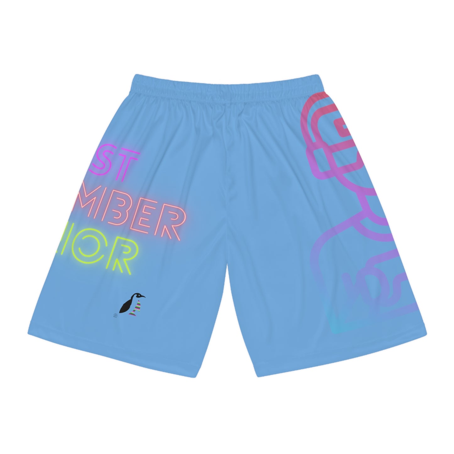 Basketball Shorts: Gaming Lite Blue