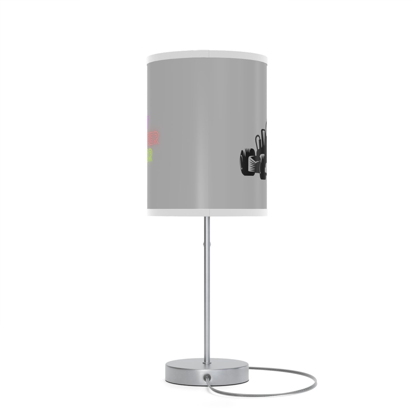 Lamp on a Stand, US|CA plug: Racing Lite Grey