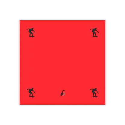 Post-it® Note Pads: Skateboarding Red