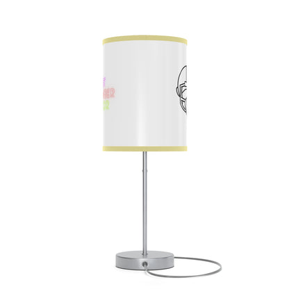 Lamp on a Stand, US|CA plug: Football White