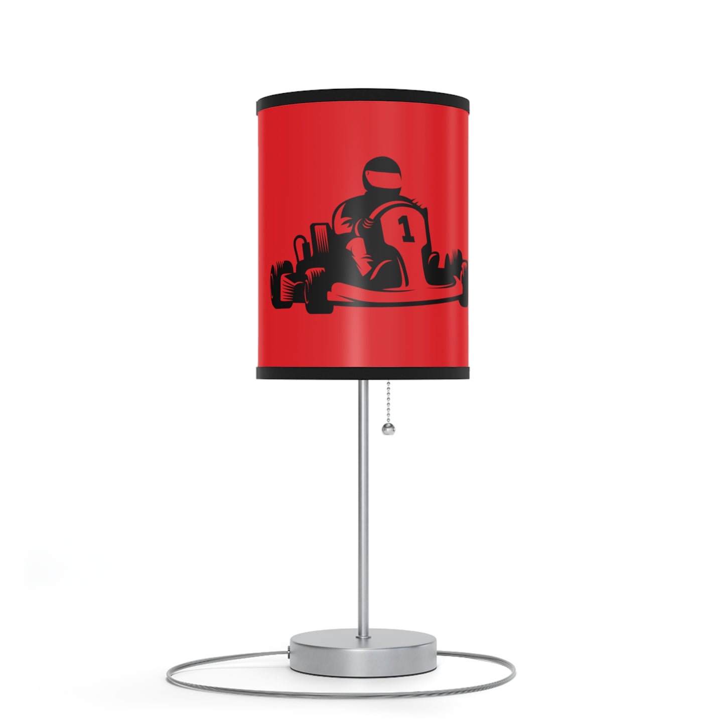 Lamp on a Stand, US|CA plug: Racing Red