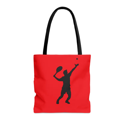 Tote Bag: Tennis Red