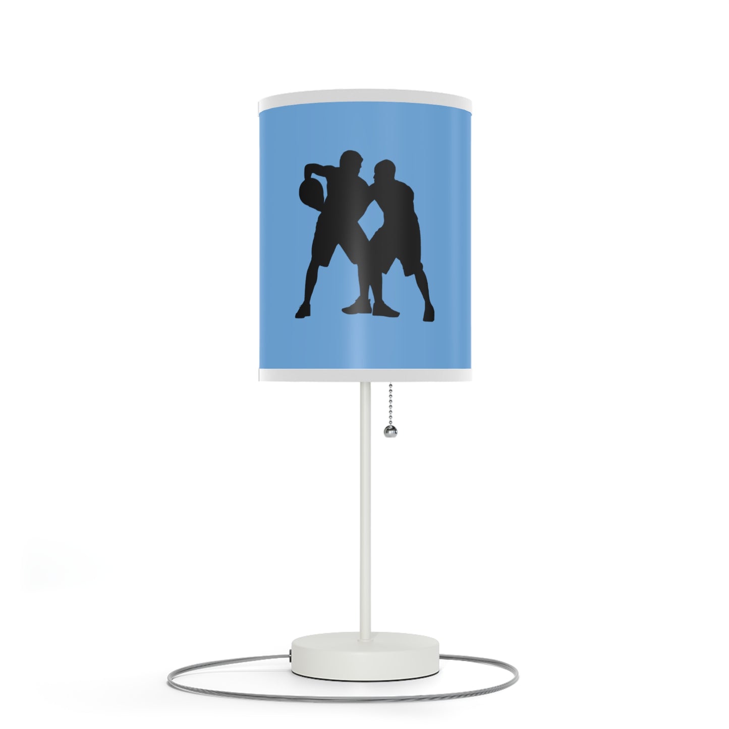 Lamp on a Stand, US|CA plug: Basketball Lite Blue