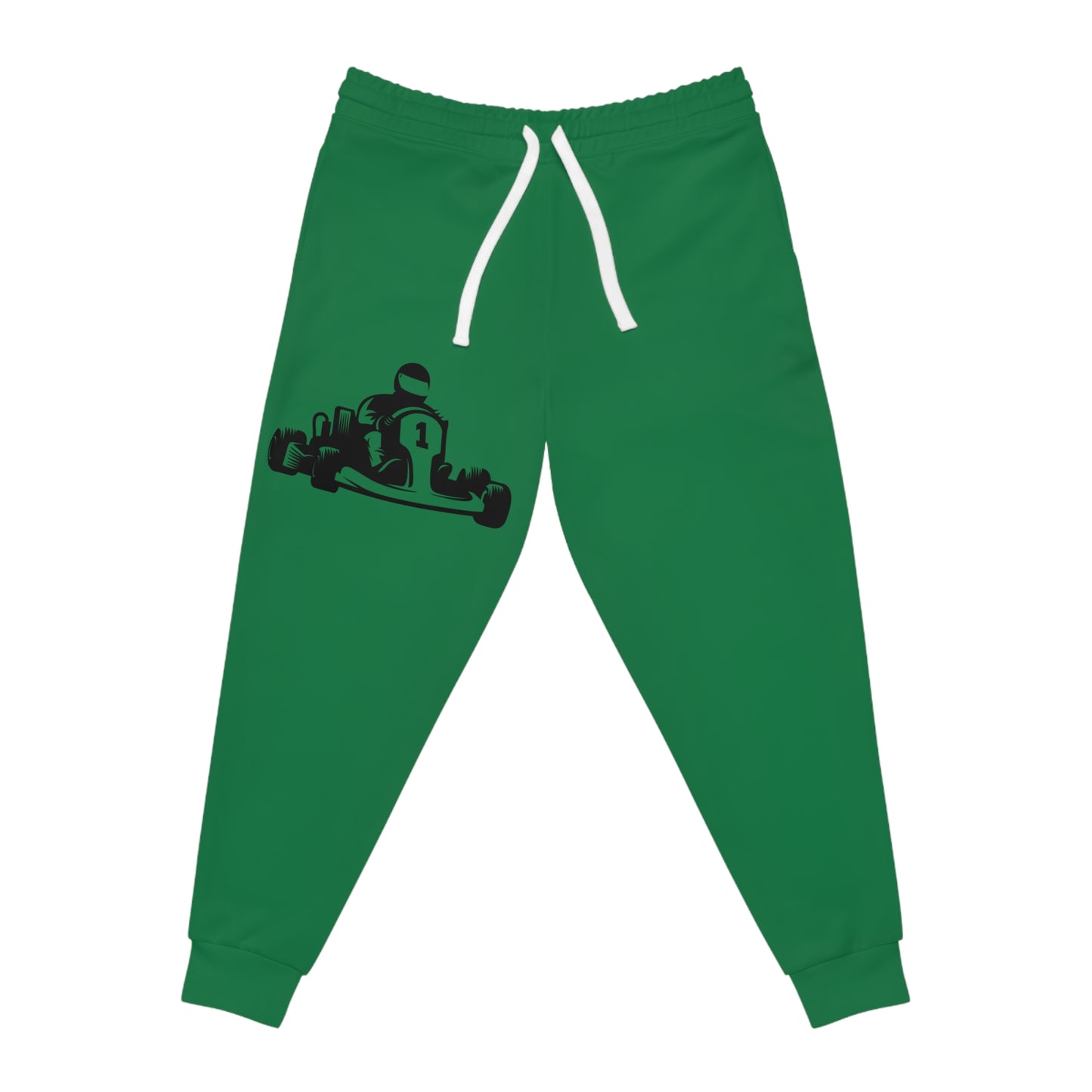 Athletic Joggers: Racing Dark Green