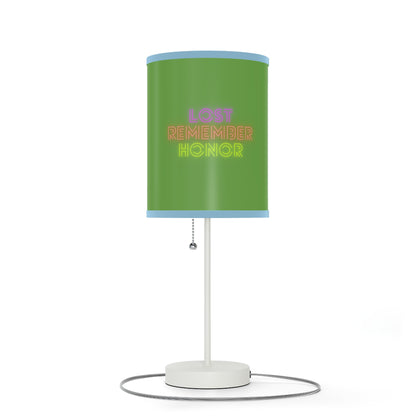 Lamp on a Stand, US|CA plug: Football Green