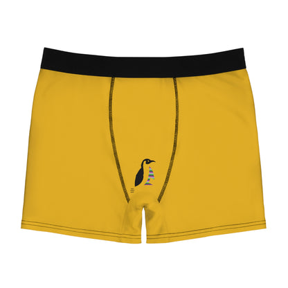 Men's Boxer Briefs: Fight Cancer Yellow