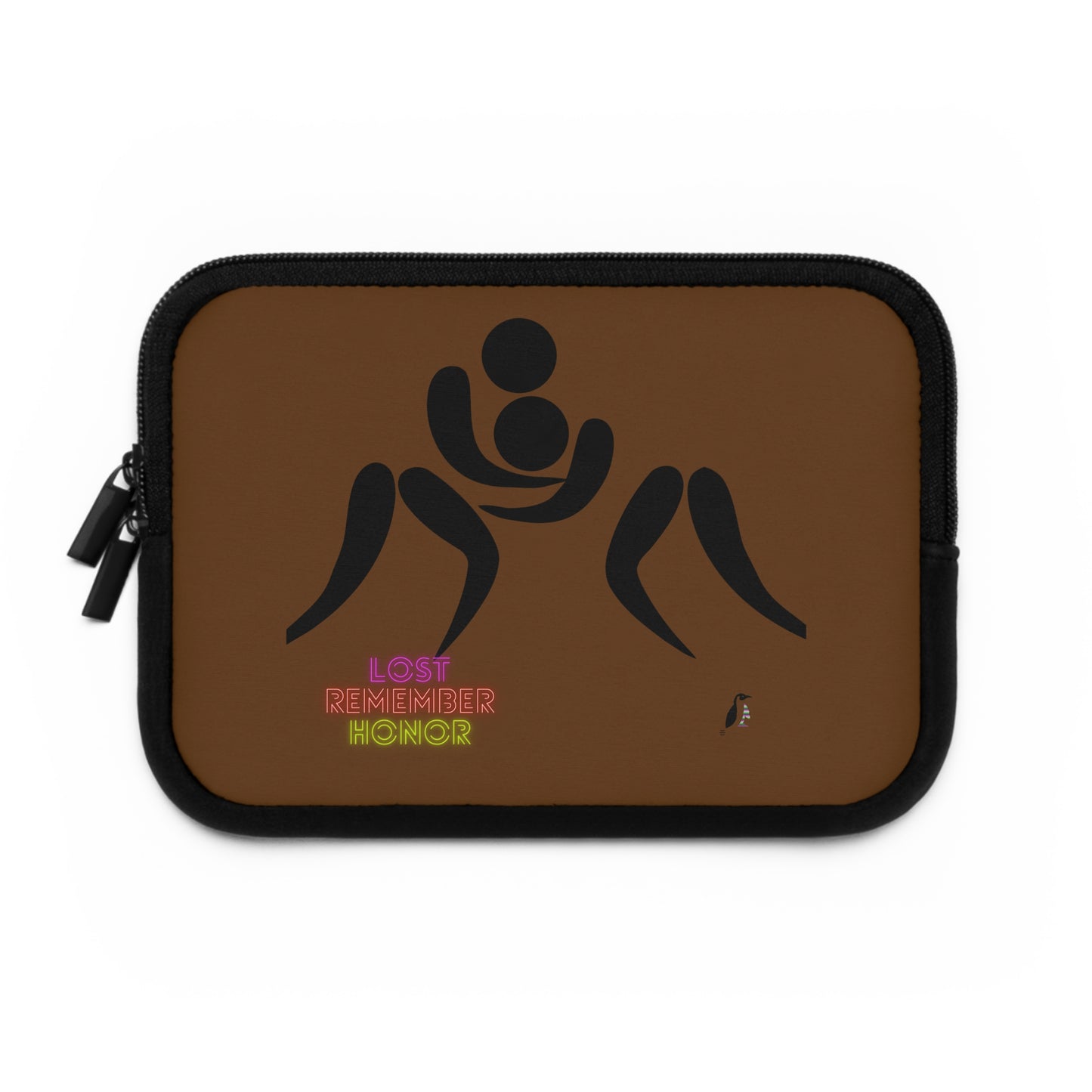 Laptop Sleeve: Wrestling Brown