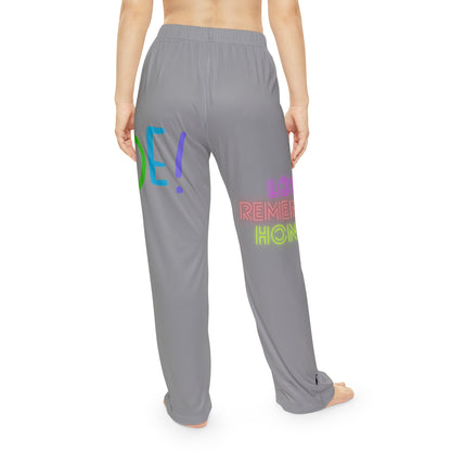 Women's Pajama Pants: LGBTQ Pride Grey