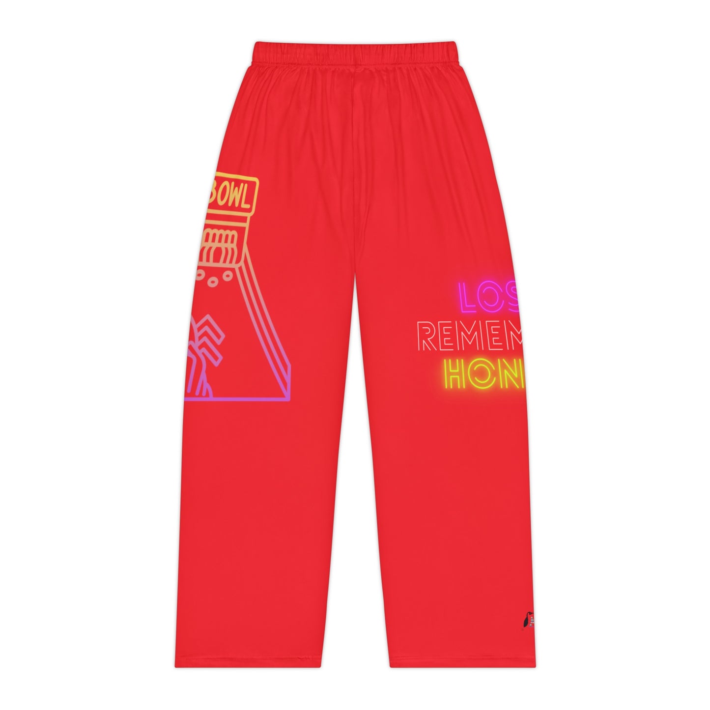 Women's Pajama Pants: Bowling Red