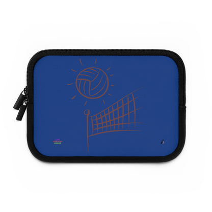 Laptop Sleeve: Volleyball Dark Blue