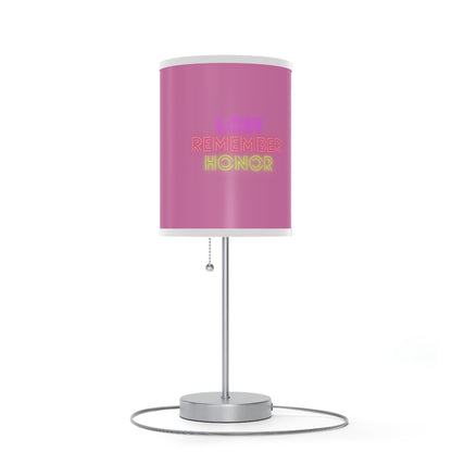 Lamp on a Stand, US|CA plug: Fight Cancer Lite Pink