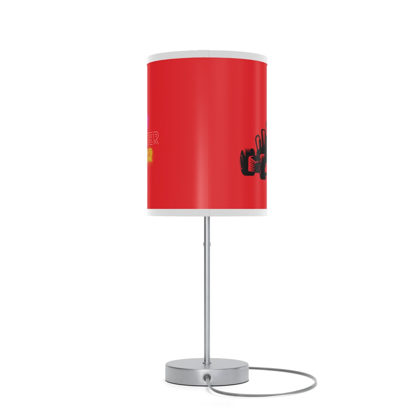 Lamp on a Stand, US|CA plug: Racing Red