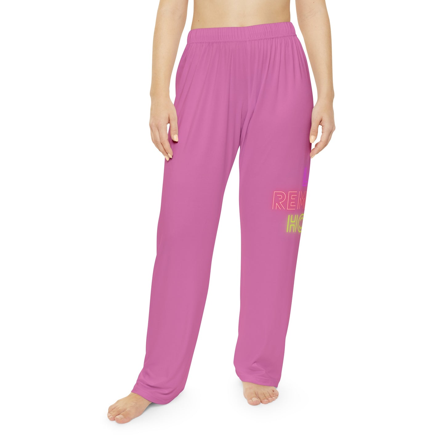 Women's Pajama Pants: Lost Remember Honor Lite Pink