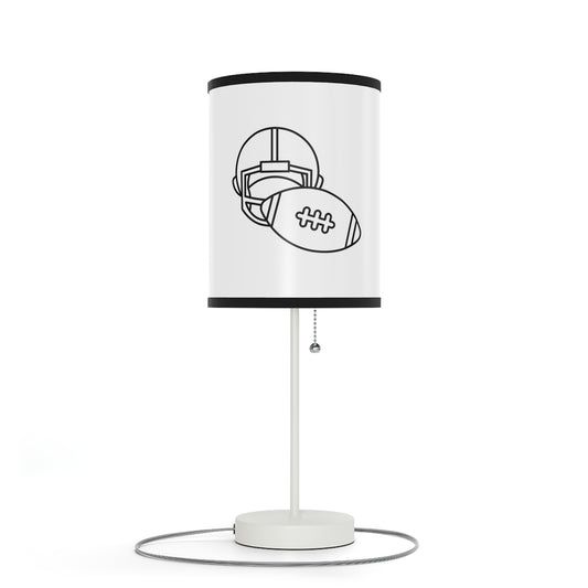 Lamp on a Stand, US|CA plug: Football White