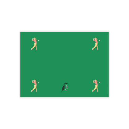 Post-it® Note Pads: Golf Dark Green