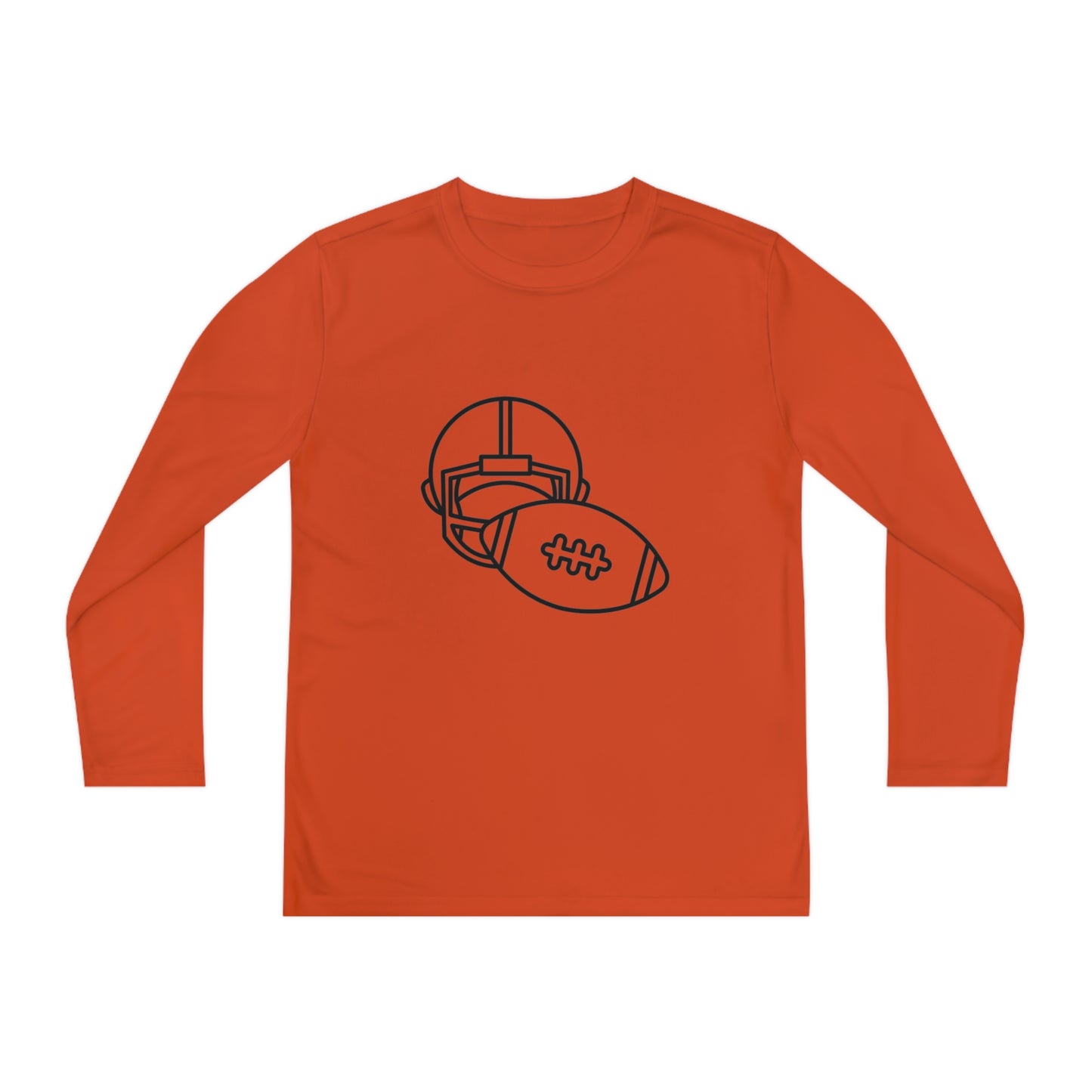 Youth Long Sleeve Competitor Tee: Football