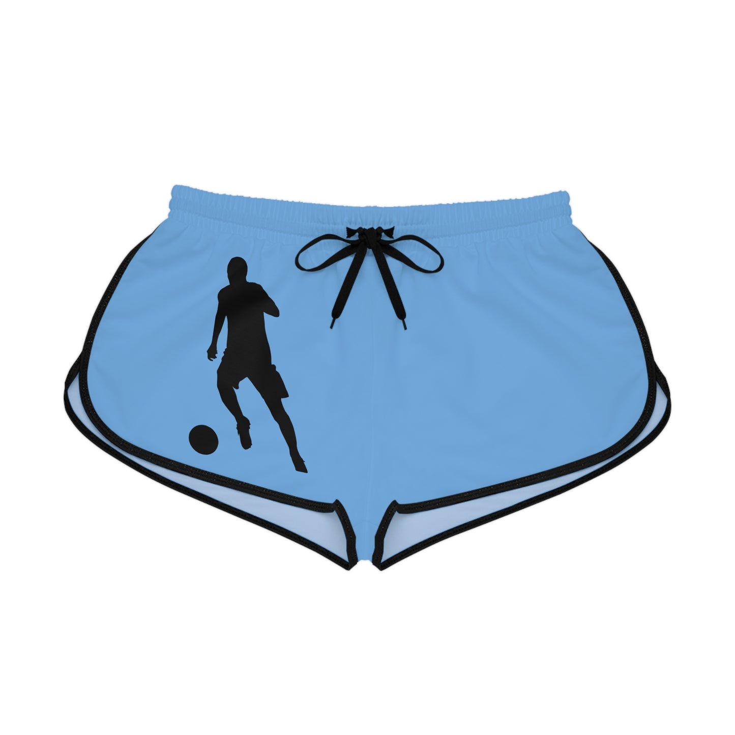 Women's Relaxed Shorts: Soccer Lite Blue