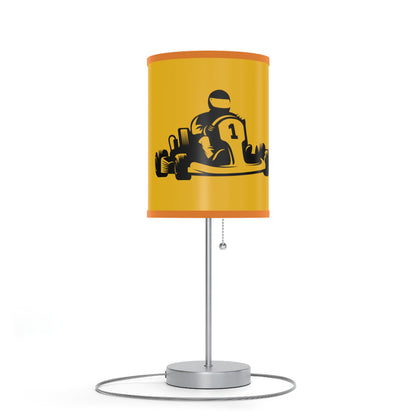 Lamp on a Stand, US|CA plug: Racing Yellow