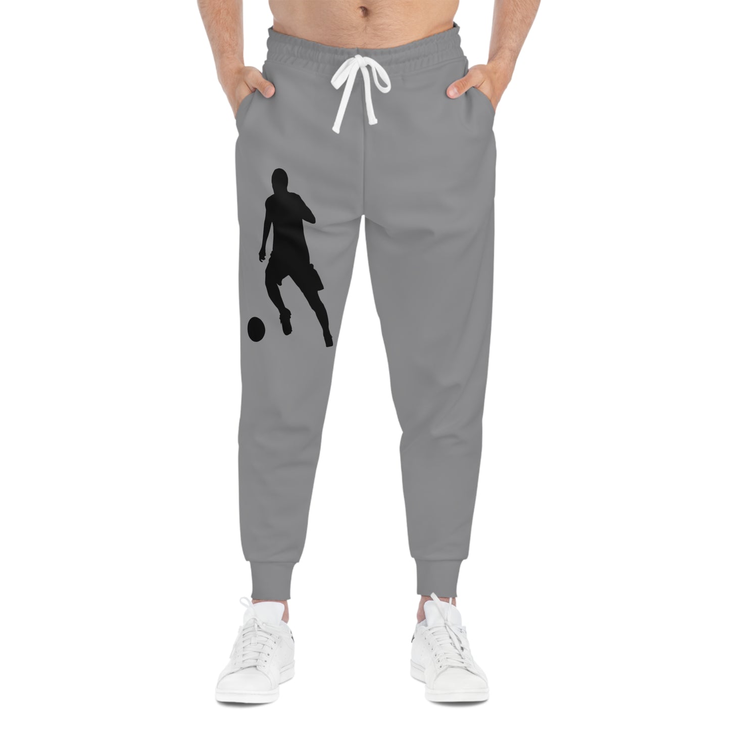 Athletic Joggers: Soccer Grey