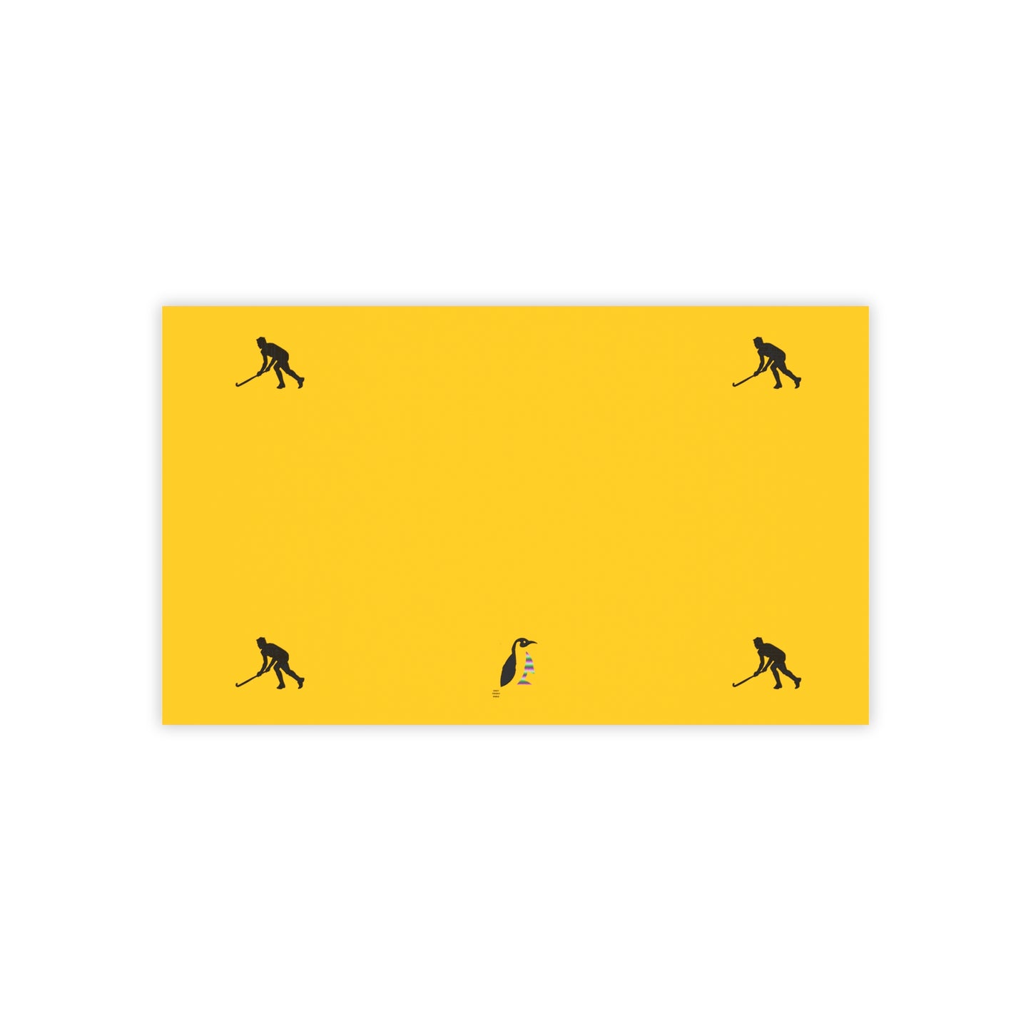 Post-it® Note Pads: Hockey Yellow