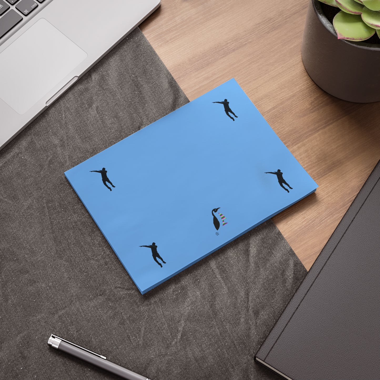 Post-it® Note Pads: Dance Lite Blue