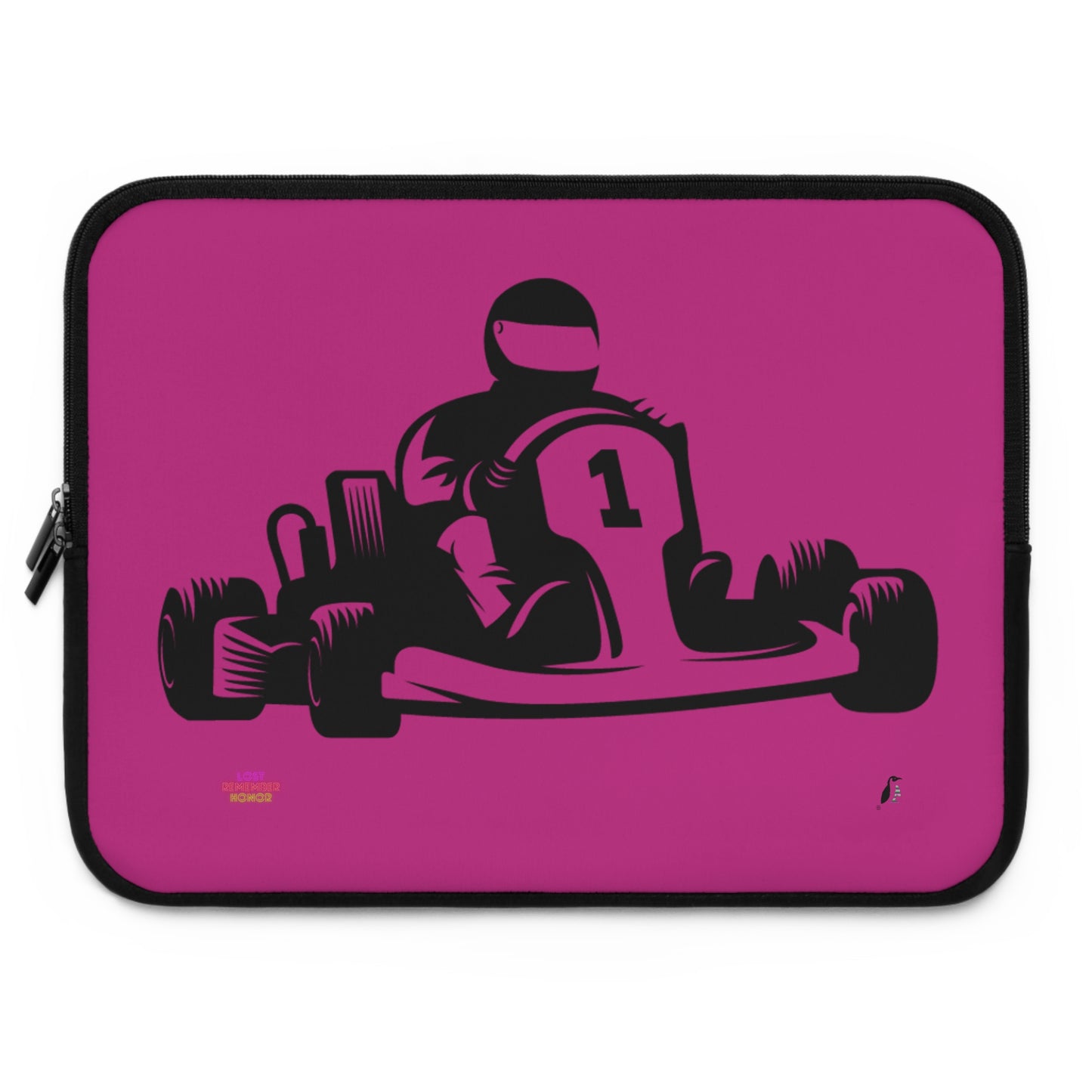 Laptop Sleeve: Racing Pink