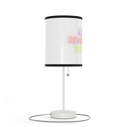 Lamp on a Stand, US|CA plug: Lost Remember Honor White 