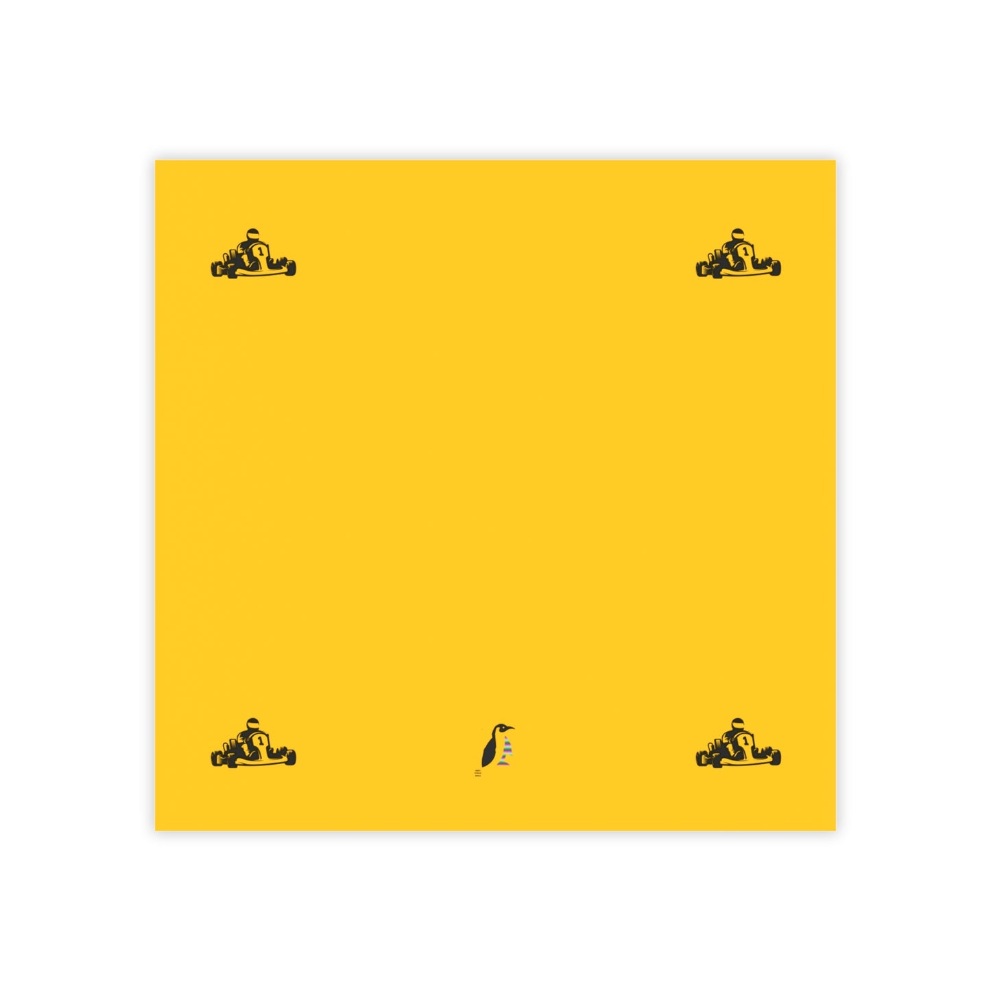 Post-it® Note Pads: Racing Yellow