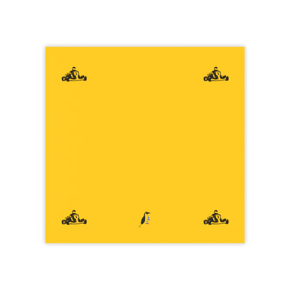 Post-it® Note Pads: Racing Yellow